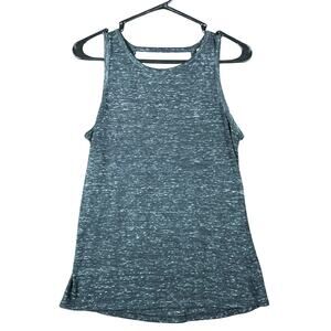 Victoria Secret Womens Black X Sport Tank Mesh Back Lightweight Casual Small